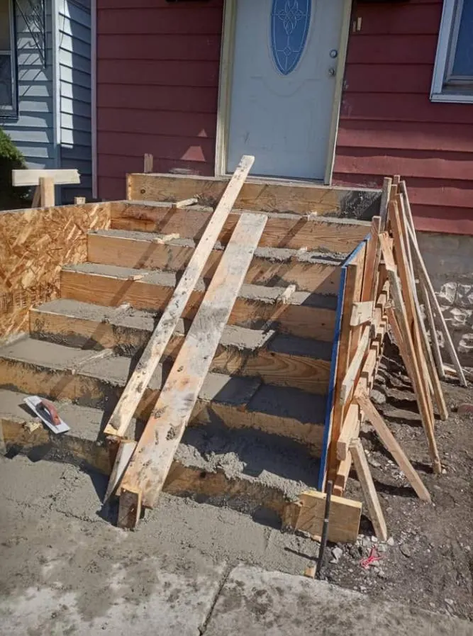 Concrete steps project