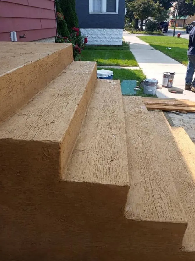 Concrete steps project
