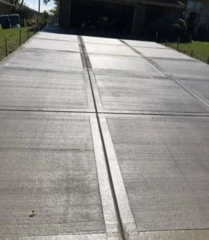 Concrete driveway project 1