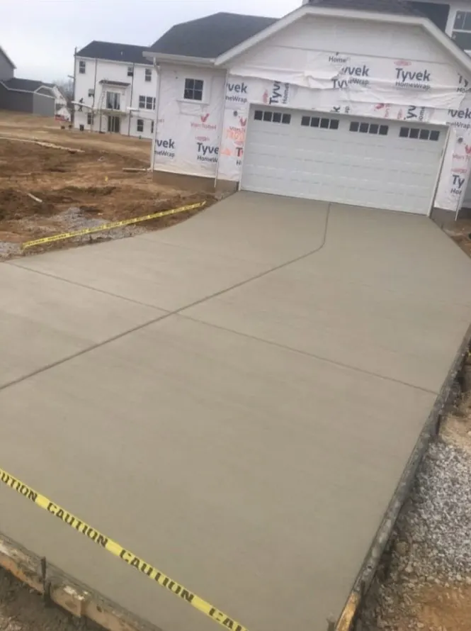 Concrete driveway project 2